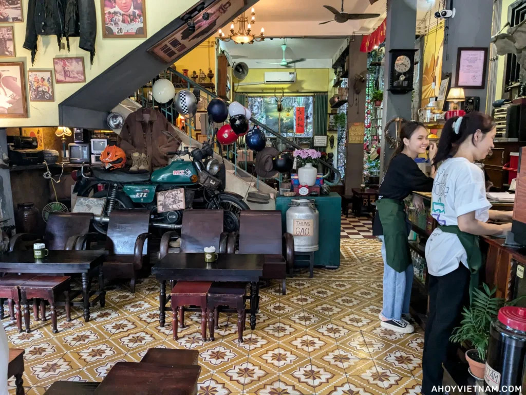 Inside NAM House Cafe