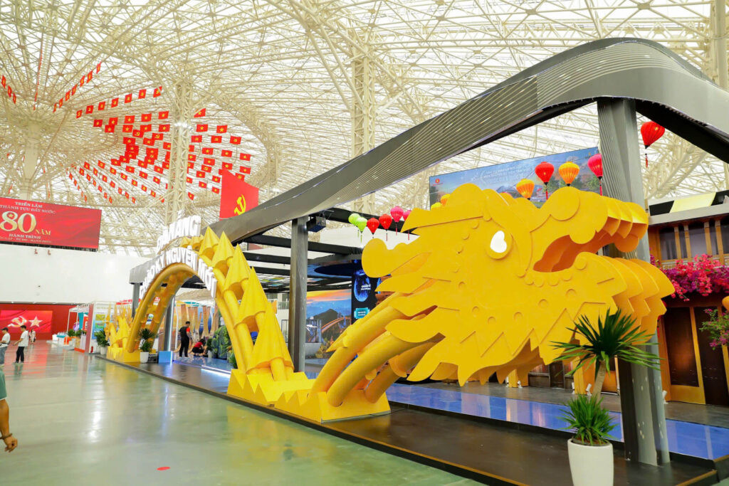 Visitors at the Exhibition