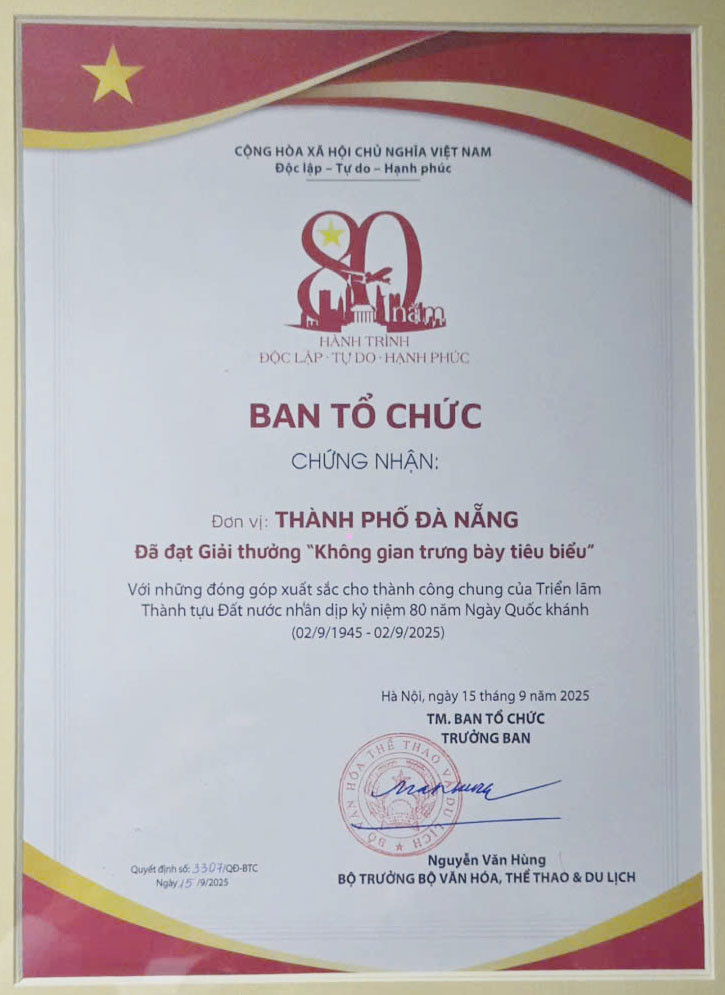 Da Nang Exhibition Award