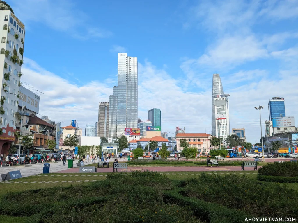 Ho Chi Minh City Skyline District 1